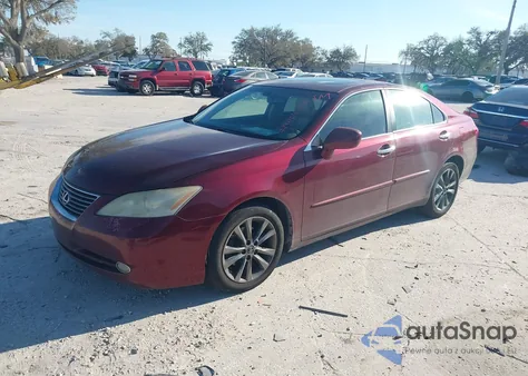 2007 Lexus Es 350 z USA, uszkodzony, nr VIN JTHBJ46G372000752